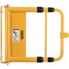 Global Industrial Universal Spring-Loaded Safety Swing Gate, 24 to 40 W Opening, Yellow 708360YL